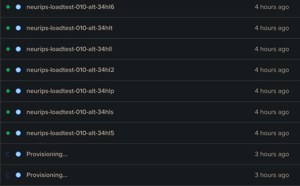 provisioning